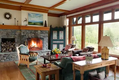 Image de Magnificent 2 story / 3 bedroom Villa in Stowe, Vt on Trapp property. Sleeps 6-8