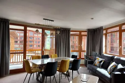 Image de Charmant appartement de 3 pièces dans une résidence proche des pistes dans le quartier du Chantel.