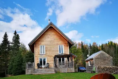 Chalet Rivière Etchemin, Un endroit unique