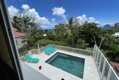 Image de Villa au bord de plage, vue mer au diamant