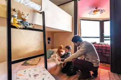 Image de Premium-Zimmer für 2 Erwachsene mit atemberaubender Aussicht