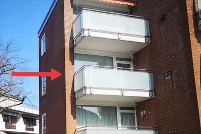 Image de Sunshine Apartment - 2-raum Fewo, 41m², 2. Etage, balkon