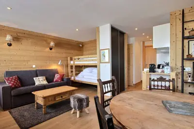 Image de Studio rénové pour 4 pers, emplacement central, proche pistes