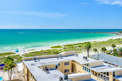 Image de Gulf & Jetty Views! 2-bedroom Beachfront Penthouse - 28 Nt.