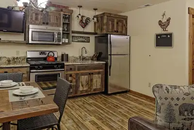 Image de Duplex 1 Bedroom Cottage-Cabine-Superking-Douche-Vue sur Jardin