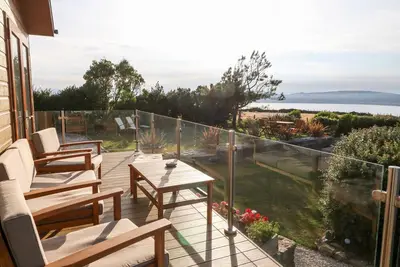 Image de Sunstone Lodge (Garreg Haul Lodge), pet friendly in Abersoch