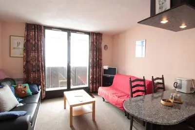 Image de Studio cosy Flaine, 4 pers, balcon, près des pistes, parking