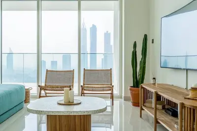 Image de New Beachfront Dubai Harbour 3br 4bth <br>with Private Office