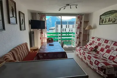 Image de Triplex plein sud, pla d'adet, pieds des pistes, balcon