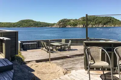 Image de Superbe maison à Farsund avec WiFi