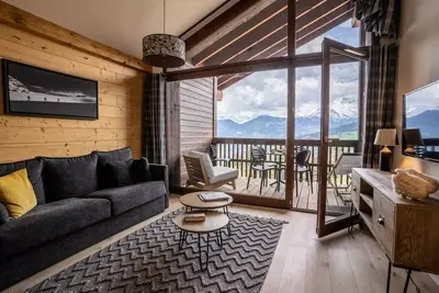 Appartement 2 Pièces Cabine 4/6 Personnes Premium Vue Mont-Blanc