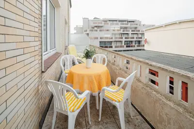 Apartment 7 in Haus Tiemann is located on the 1st floor with balcony
