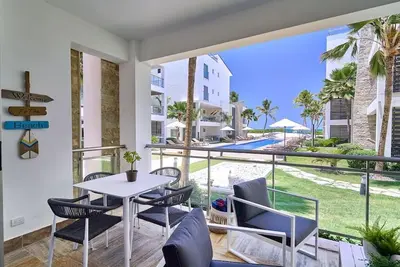 Image de Beach Condo w/ Sea View C-102 @ Costa Atlantica