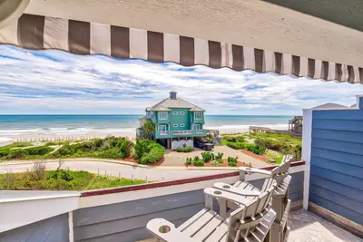 Image de Beach duplex with ocean views, pool, jetted tub, central Ac & washer/dryer