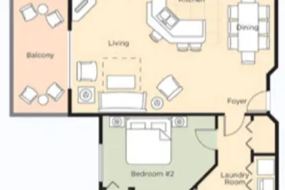 Image de Christmas in Disney! Dec 23-26th - 2 Bedroom Deluxe at Bonnet Creek. Sleeps 8