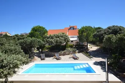 Image de Appartement de vacances Mandre pour 1 - 5 personnes avec 2 chambres à coucher - Maison de vacances