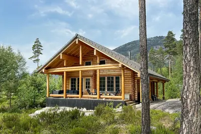 Image de Belle maison Ă VrĂĄdal avec sauna