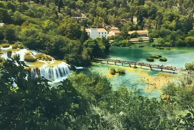 Image de Appartement de vacances avec terrasse et air conditionné