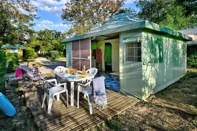 Image de Bungalow Funflower Standard 25m² (2 chambres) - sans sanitaires privés 6 personnes