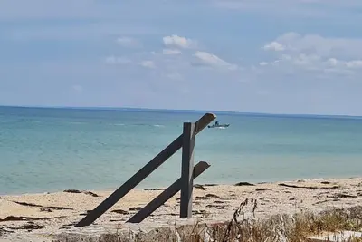 Image de Gite la plage, idéal pour 5 personnes avec une belle vue sur la mer