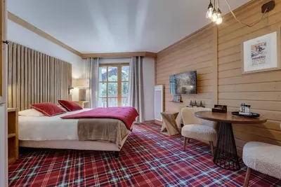 Image de Studio cosy pour 2 personnes, aux Arcs 1950 : skis aux pieds, piscine, jacuzzi, wellness 5 étoiles
