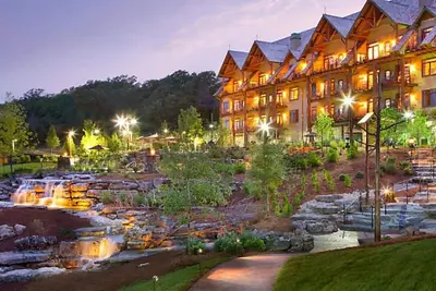 Image de Part of the Big Cedar Wilderness Club near Branson, Mo.