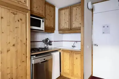 Image de Studio Divisible 4\/5 pers -Wifi - Le Sapporo - Plagne Villages