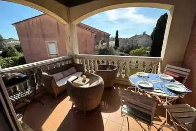 Image de Piscine, plage à pied, 2 chambres