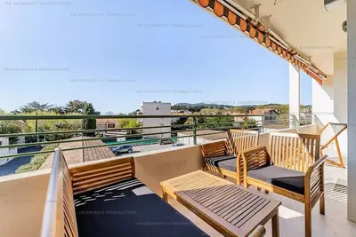 Image de Appartement vue mer, 3 chambres, climatisation, WiFi, plage Ă pied
