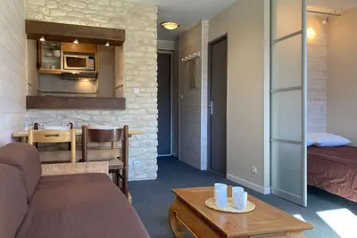 Image de Confort : Appartement 2 pièces pour 4 pers. au coeur de la station, balcon, Wi-Fi