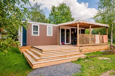 Image de Mobil-home au coeur de la forêt vosgienne
