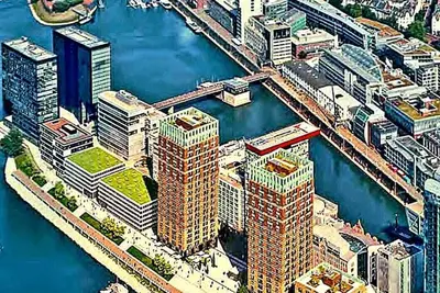 Image de Apartment with river view at the Medienhafen Düsseldorf