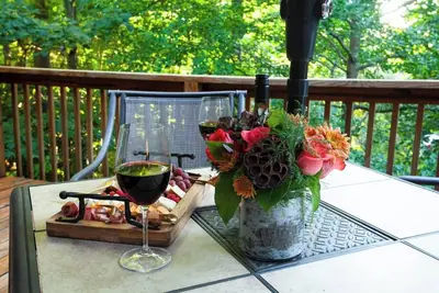 Image de This cabin is a 2 bedroom(s), 1. 5 bathrooms, located in Saugatuck, Mi.