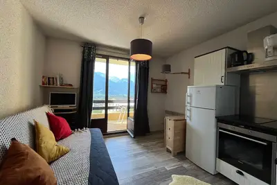 Image de Appartement cosy à Barcelonnette, 4 pers, balcon, Tv, cuisine équipée