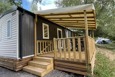 Image de Mobil-home vue étang