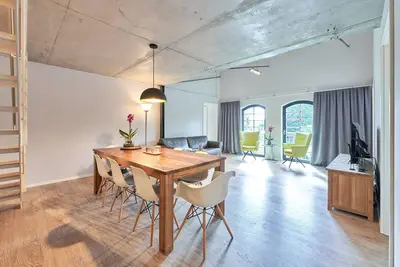 Image de 14-Holiday apartment 14, 108 sqm, 3 bedrooms, living room, separate kitchen, sleeping gallery, bathroom/Wc