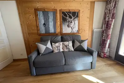 Image de Appartement lumineux avec parking, navette près des pistes, animaux admis