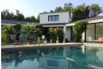 Image de Villa marmo, magnifique villa moderne avec piscine