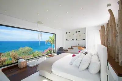 Image de luxury quiet 2 bedrooms private pool Breathtaking ocean view