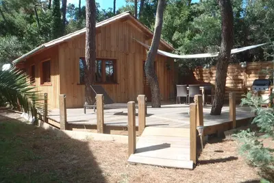 Image de Cabane ferret capienne à 5 mn à pied du bassin ou de l'océan