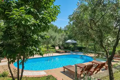 Image de Joli appartement pour 5 personnes avec Wifi, climatisation, piscine, Tv, terrasse et parking