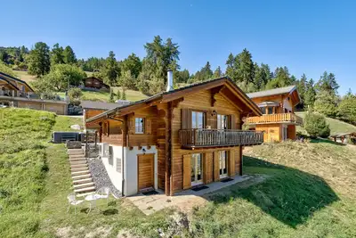Image de Chalet Bellevue - Jacuzzi - Views - La Tzoumaz, 4 Vallees