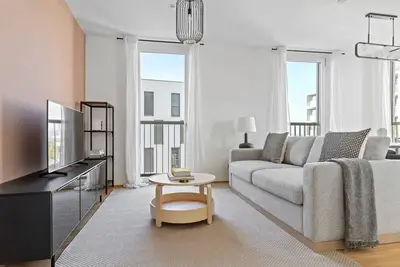 Image de Charming Leopoldstadt 2br w/ Gym & Loggia, near U2, by Blueground
