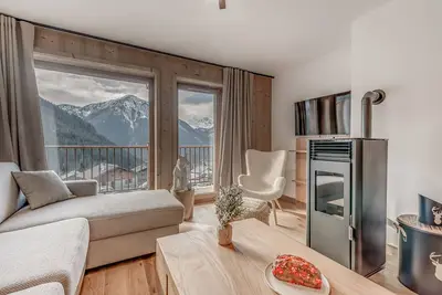 Image de Charmant appartement 3 pièces avec balcons exposés Sud/Ouest, WiFi & parkings couverts - Champagny-en-Vanoise