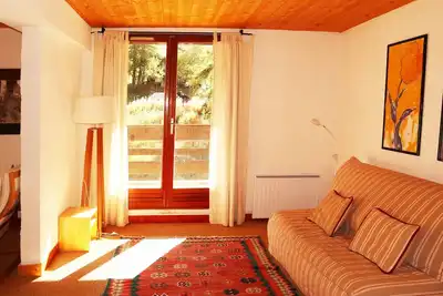 Image de Grand appartement 3 pièces, 9 pers, emplacement calme, animaux admis