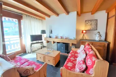 Image de Duplex T3, 6 pers, 1700m d'altitude, Pla d'Adet, Sud, parking, classé 2 étoiles, non-fumeur