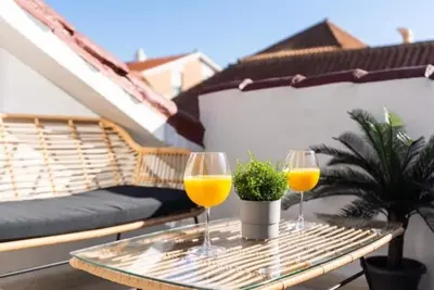 Appartement \"Ático Puerto\" près de la plage avec terrasse et Wi-Fi
