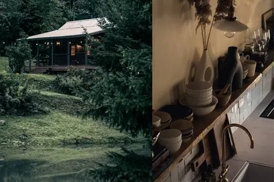 Image de Wabi Sabi tiny Cabin w/ 3 ponds in secluded 18+ acres of private Catskills land