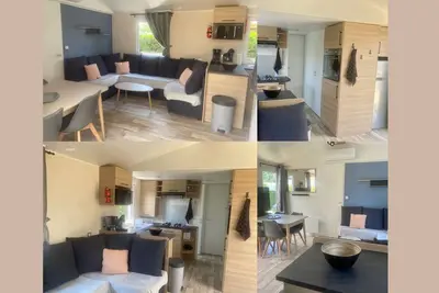 Image de Vos Meilleures Vacances en Mobil Home, à 5 min de la Plage!