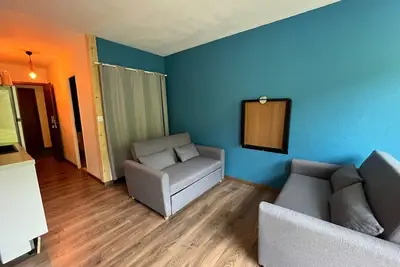Image de Studio au pied des pistes avec balcon et parking à Villard-de-Lans